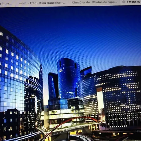 Chezclervie City, Close To Paris La Defense U Arena *